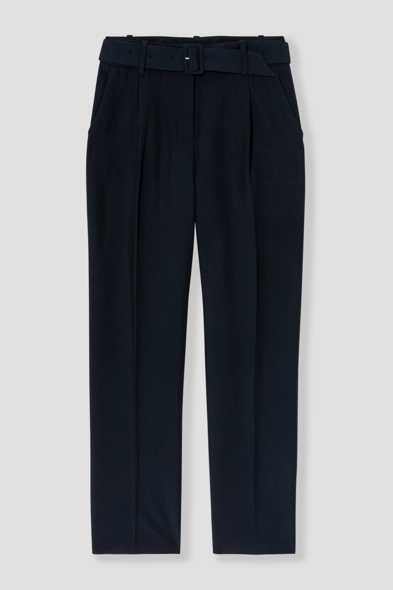 Peg-shape trousers - Chestnut brown