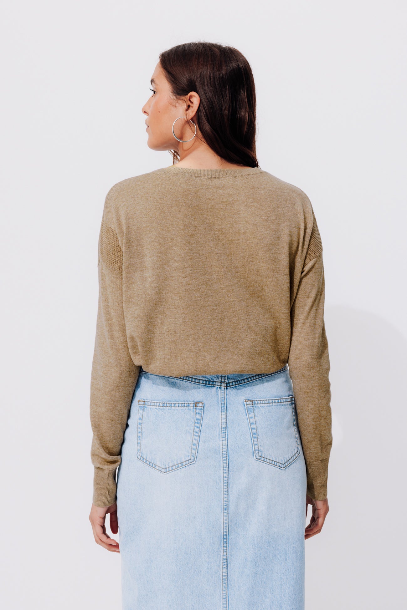 Lightweight jumper - Sand