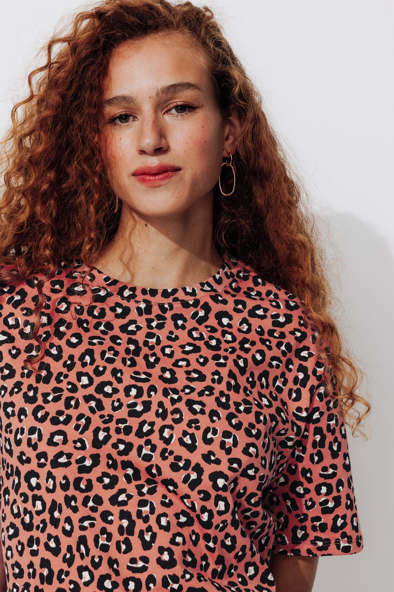 Leopard t-shirt - Multicolour print