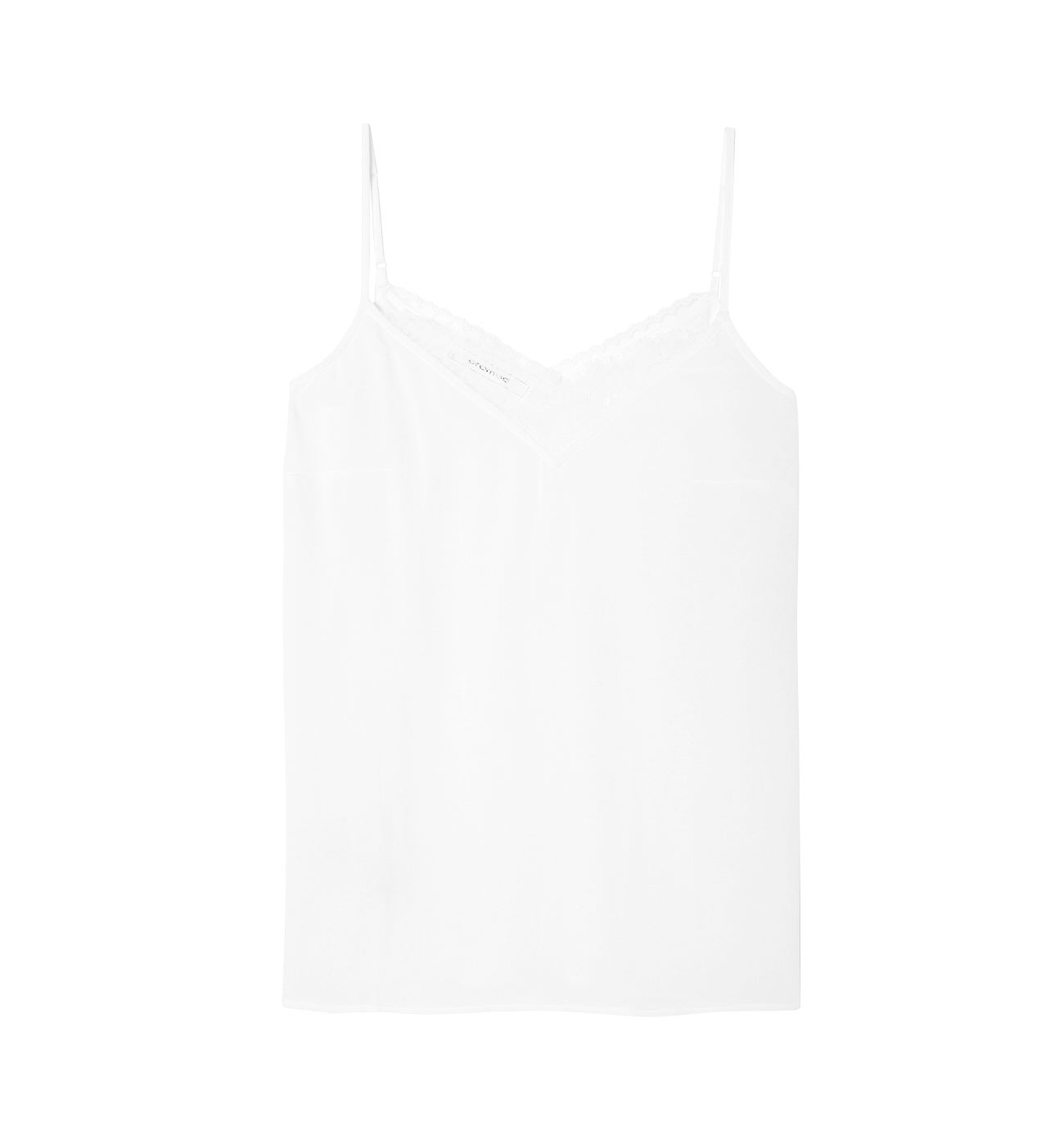 Patterned strappy top - Black print