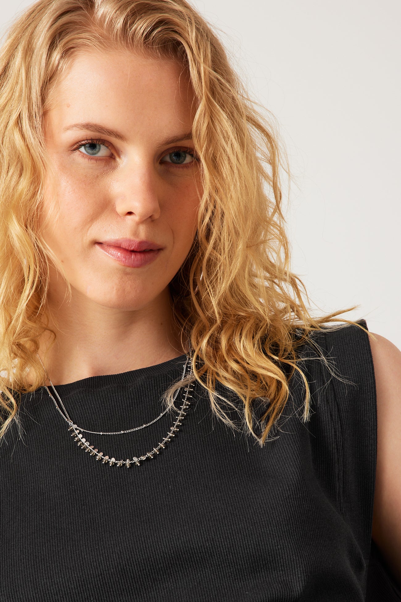 Sleeveless t-shirt - Black