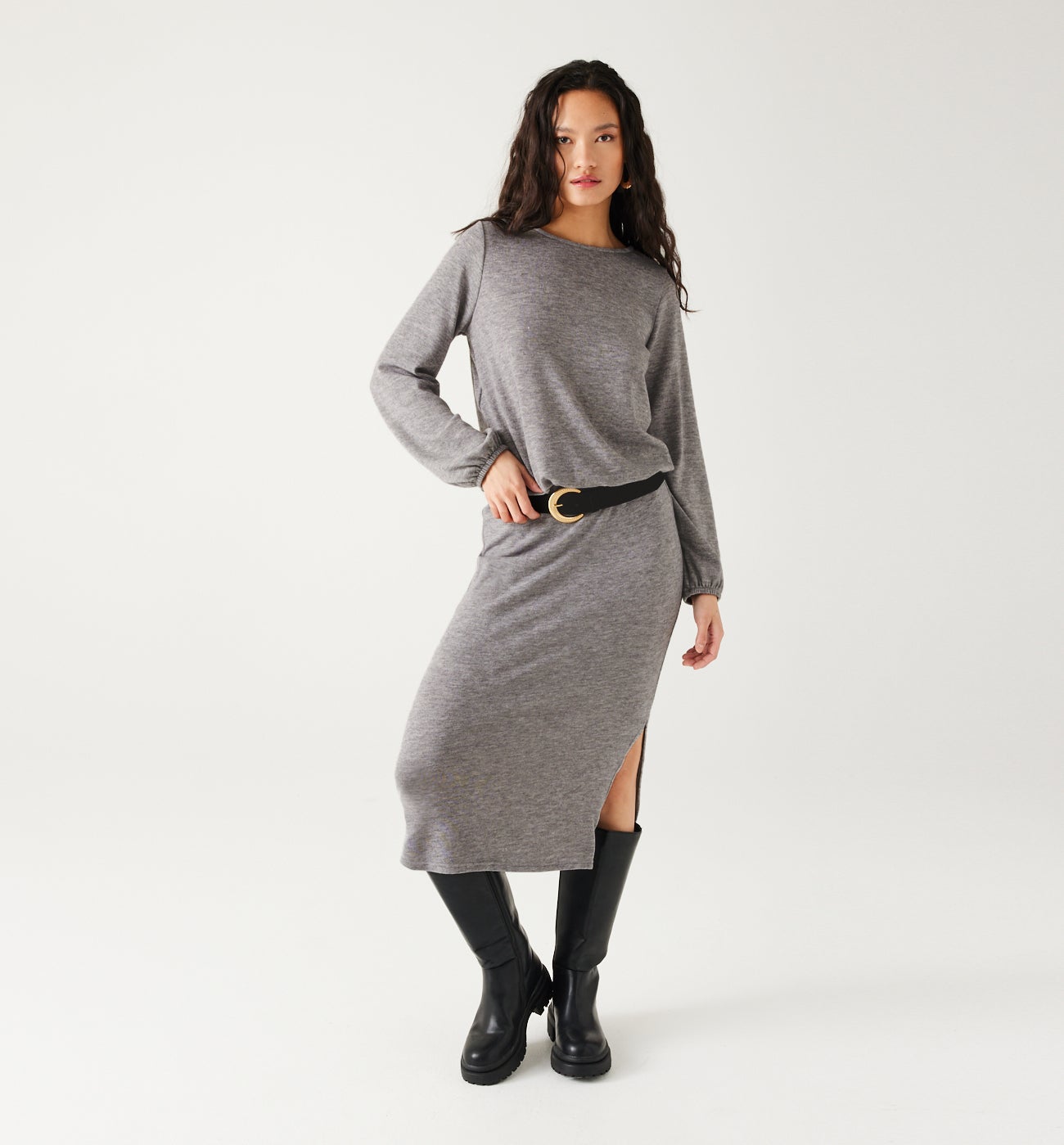 Lightweight jumper - Light grey