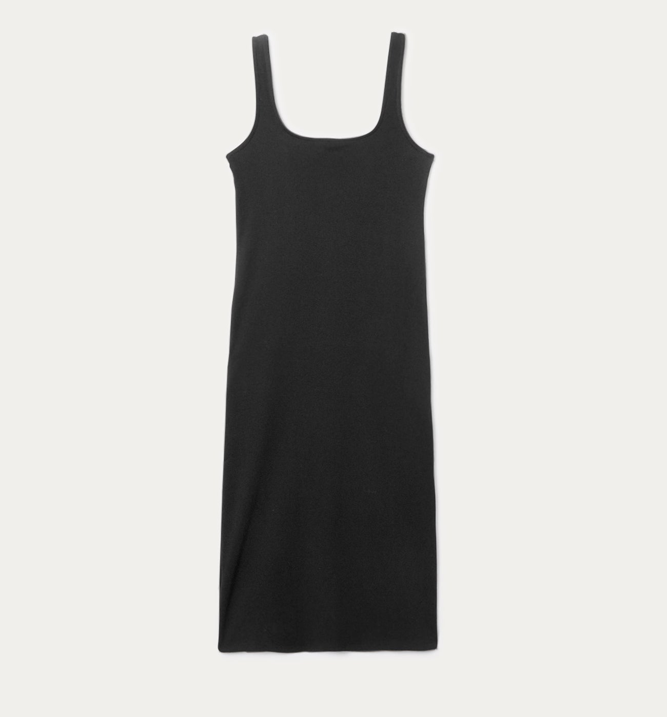 Plain strappy dress - Ochre