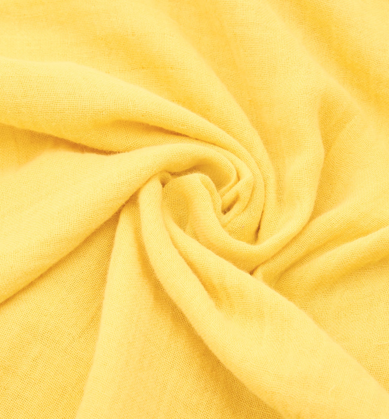 Cotton gauze fabric cut - Saffron