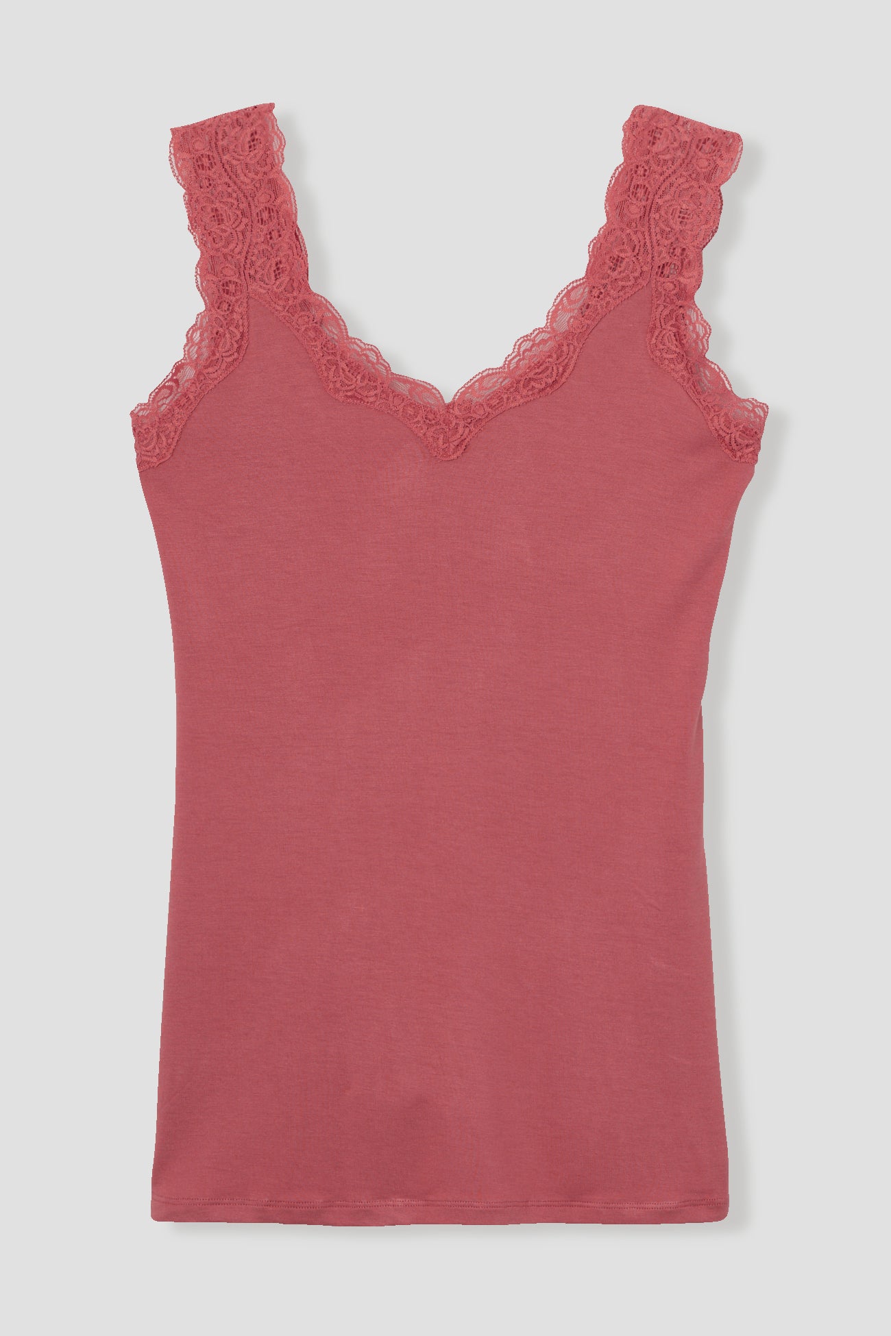 Lace strap top - Navy blue