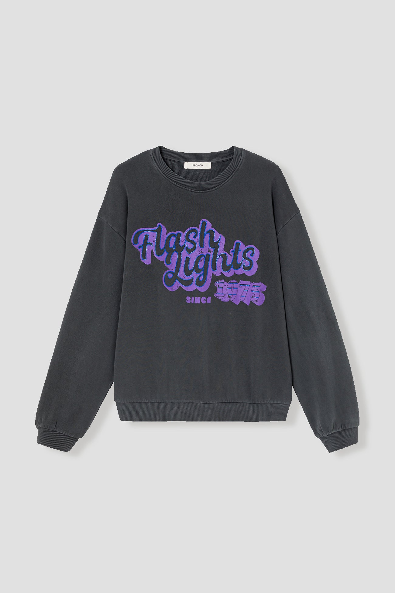 Slogan sweatshirt - Grey print