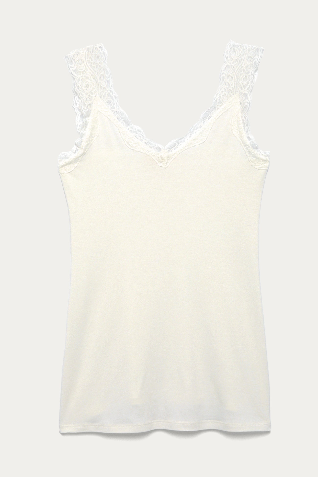 Lace strap top - Navy blue