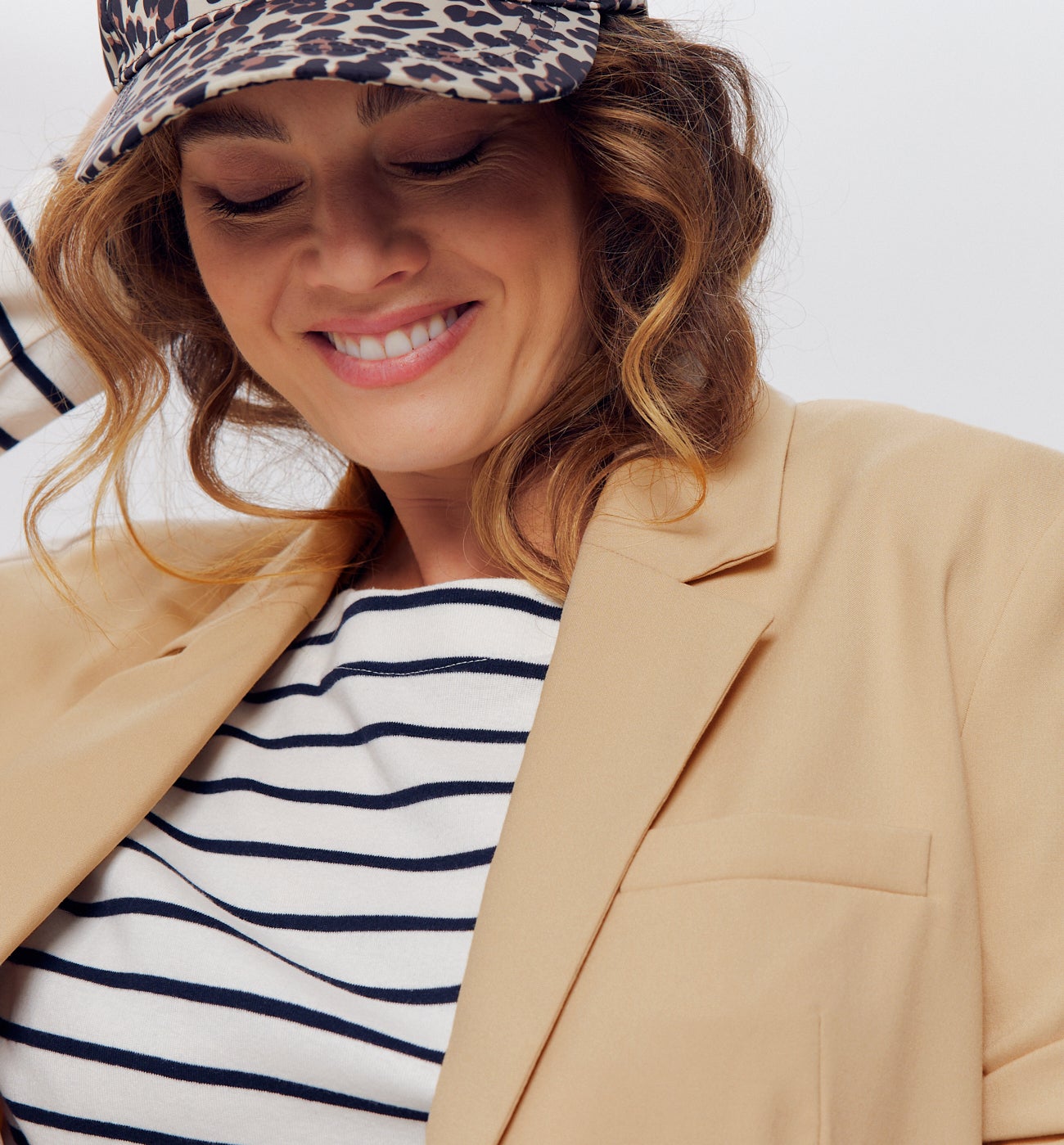 Tailored jacket - Navy blue