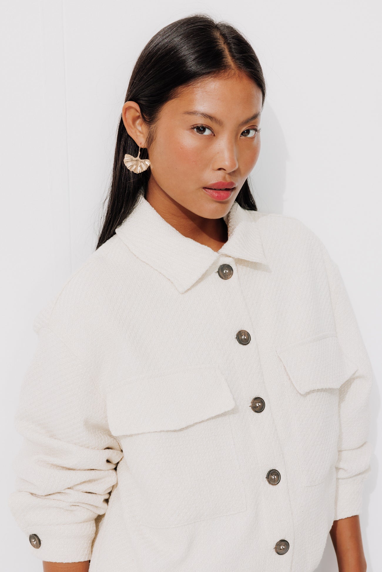 Tweed jacket - Navy blue