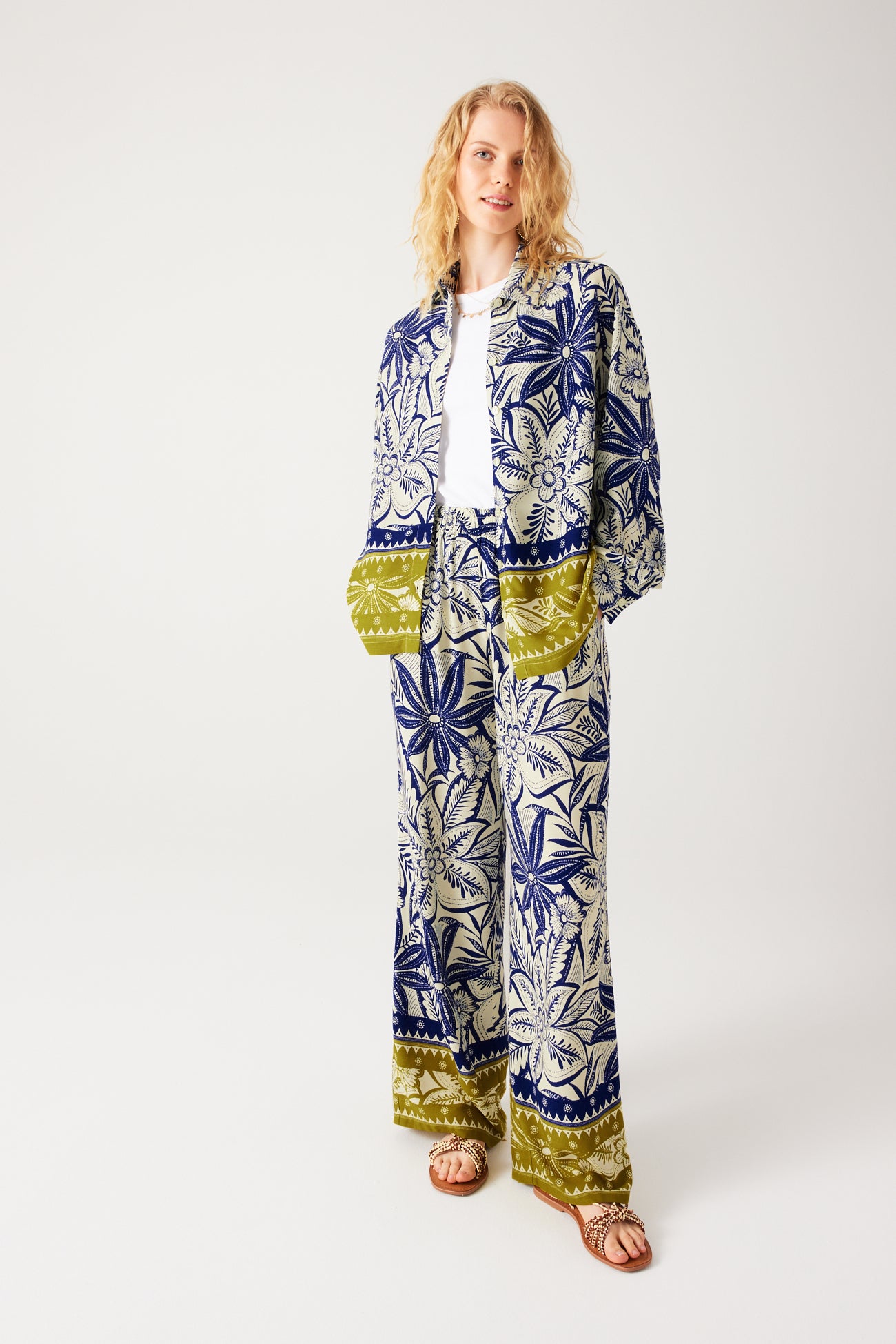 Floral shirt - Multicolour print