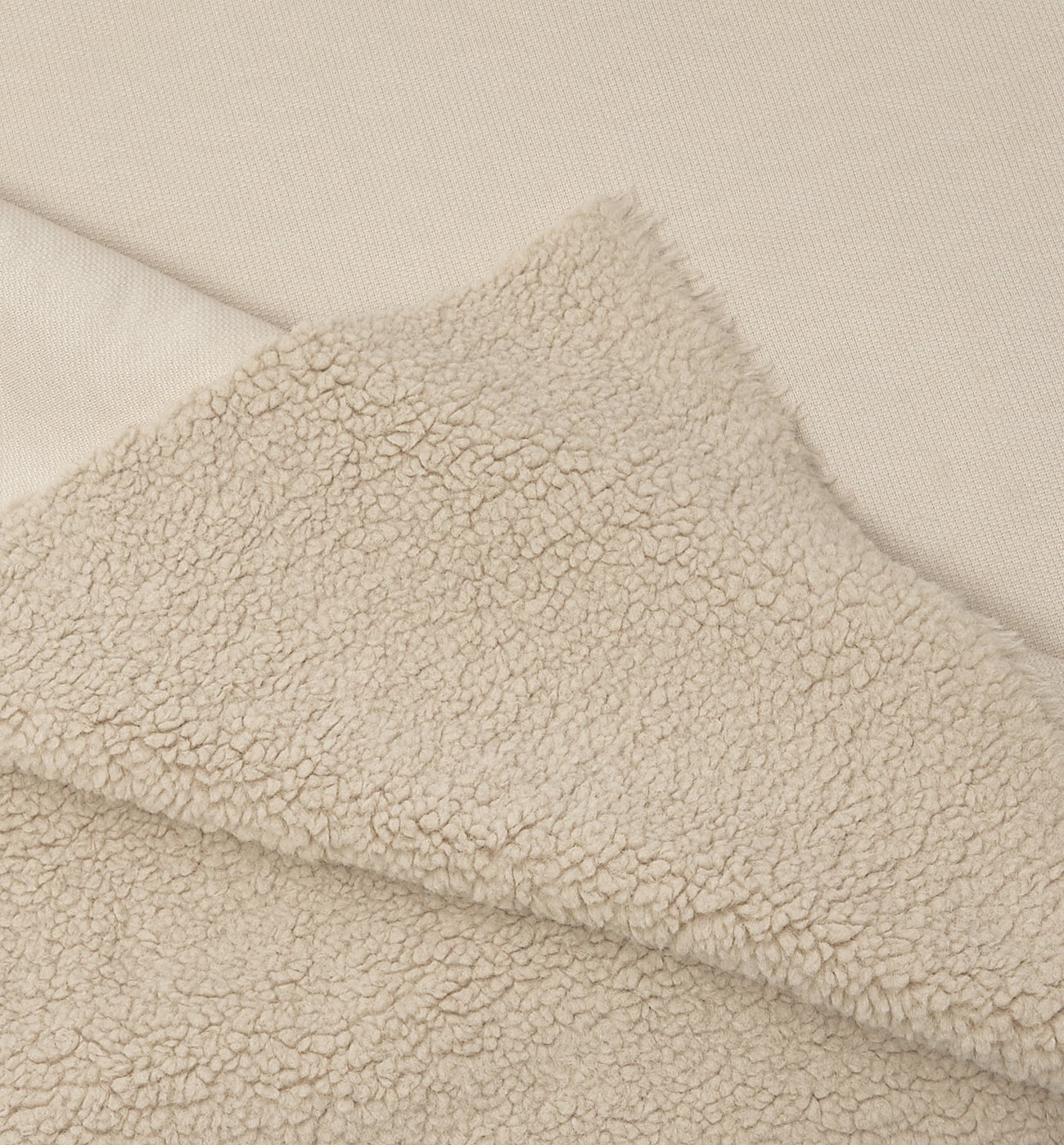 Fleece 2m fabric cut - Ecru