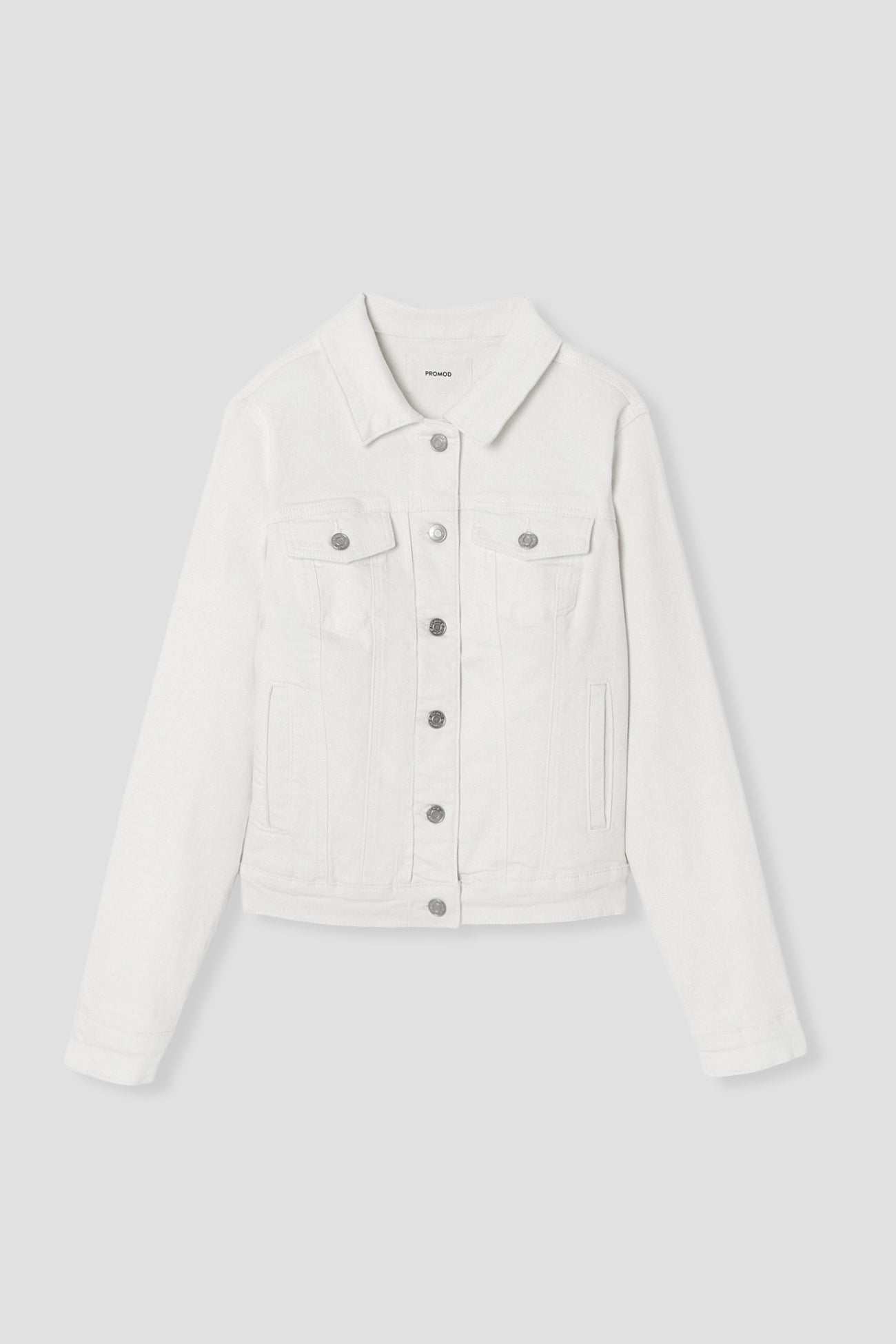 Relaxed denim jacket - Ecru