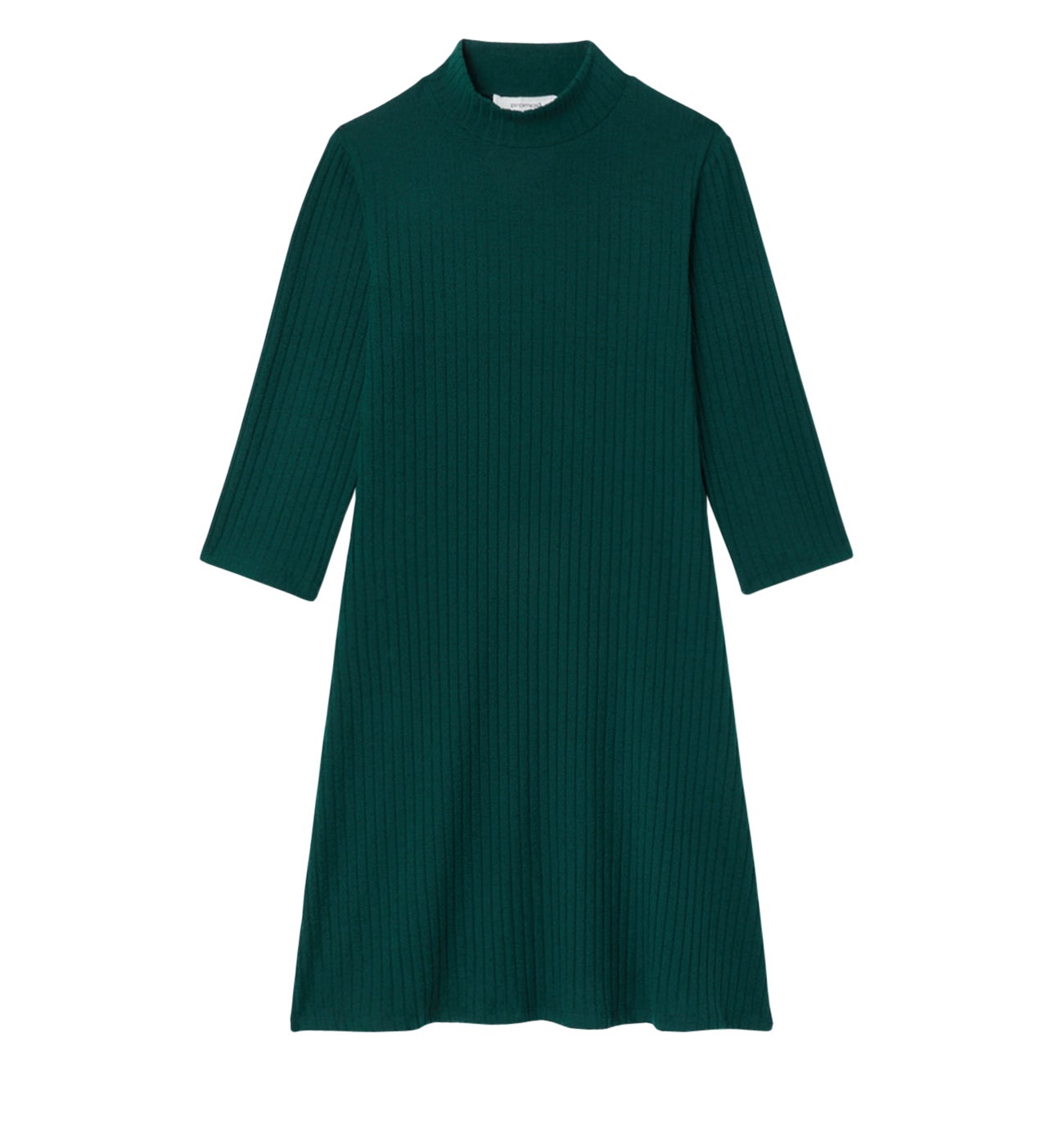 Plain jersey dress - Black