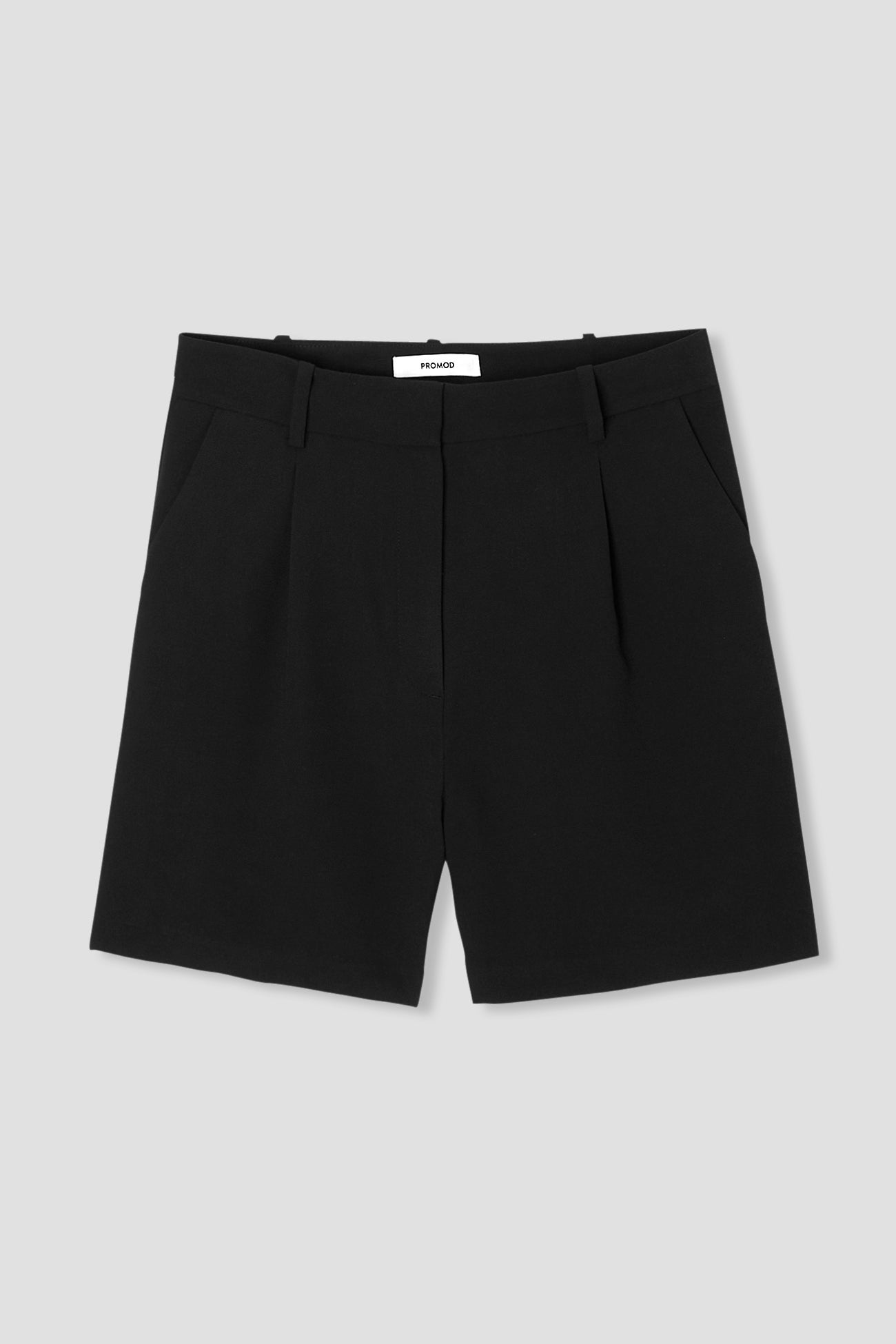 High-waist shorts - Black