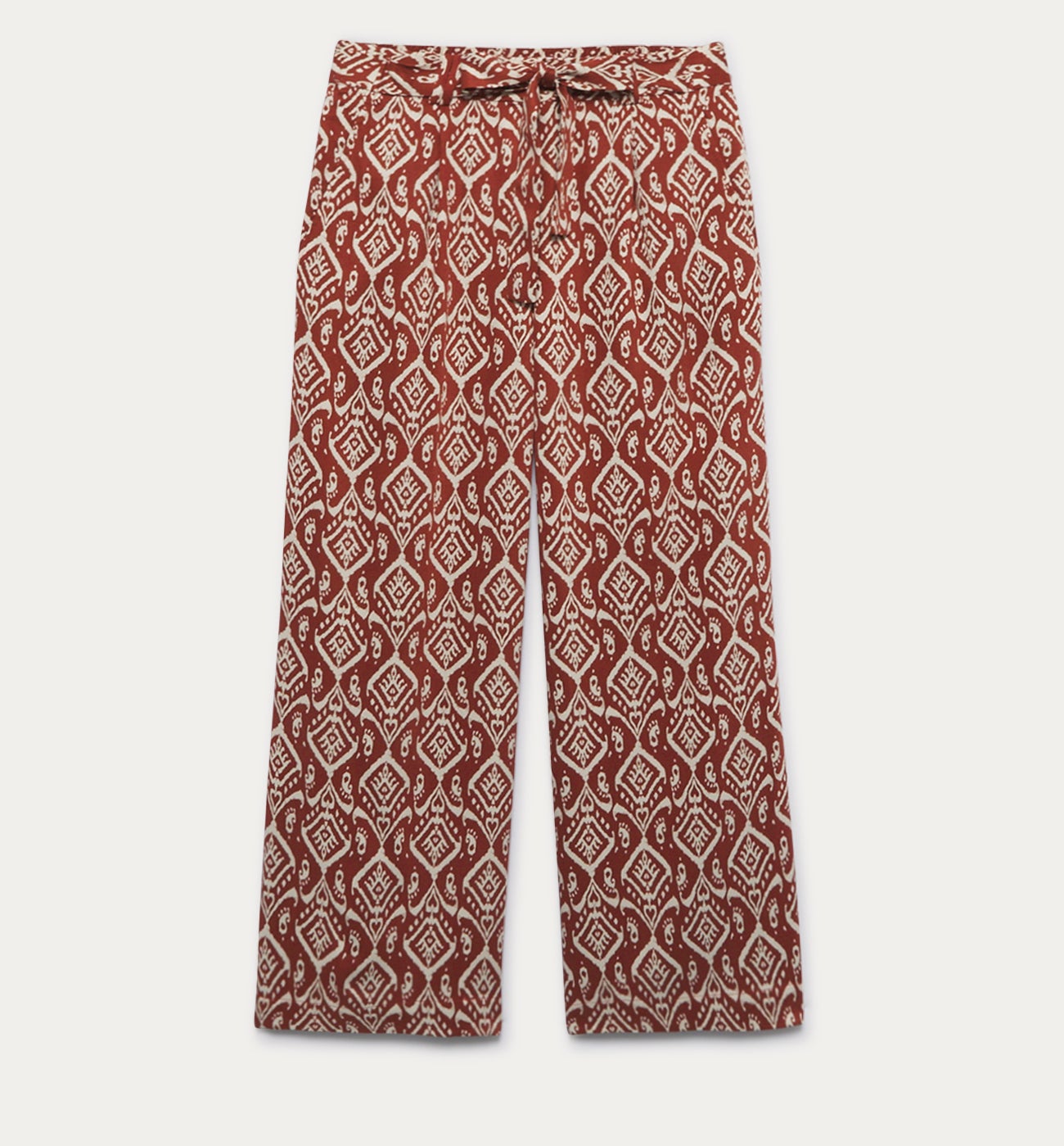 High-waist wideleg trousers - Blue