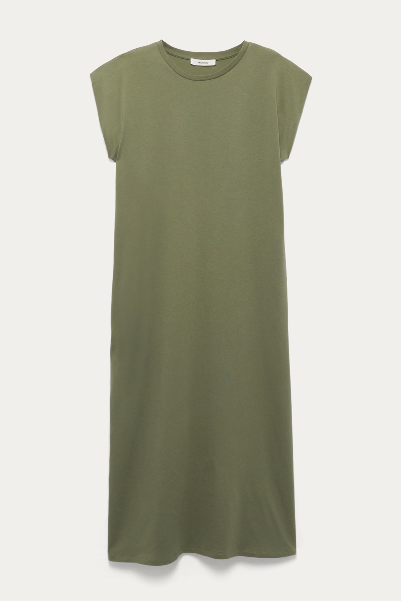 Long t-shirt dress - Khaki