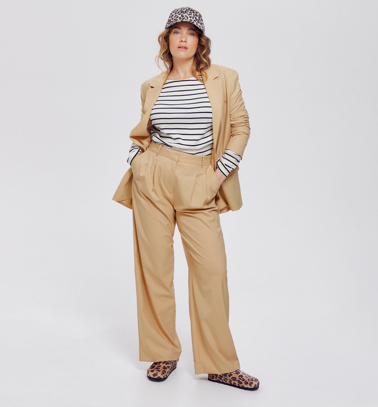 Tailored jacket - Navy blue