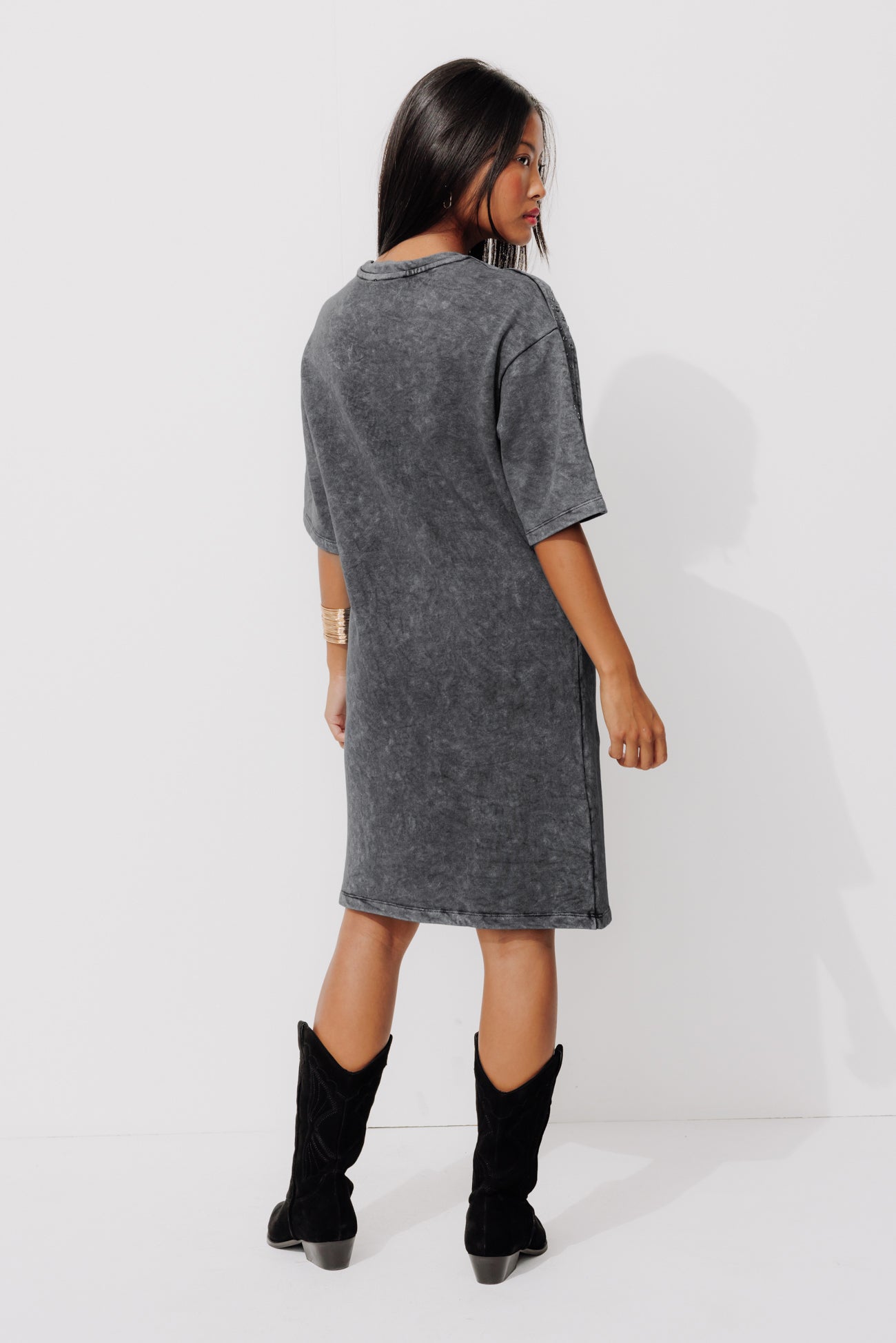 Sweatshirt dress - Dark grey
