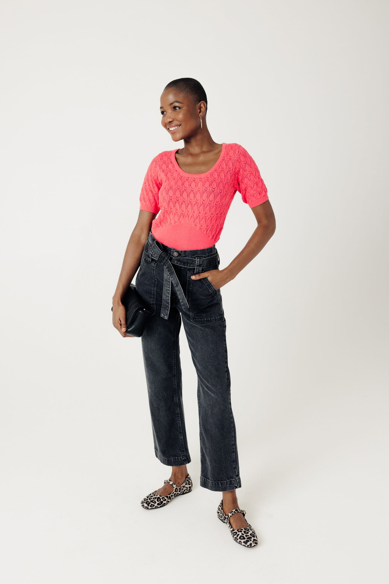 Eco-responsible jumper - Fuchsia