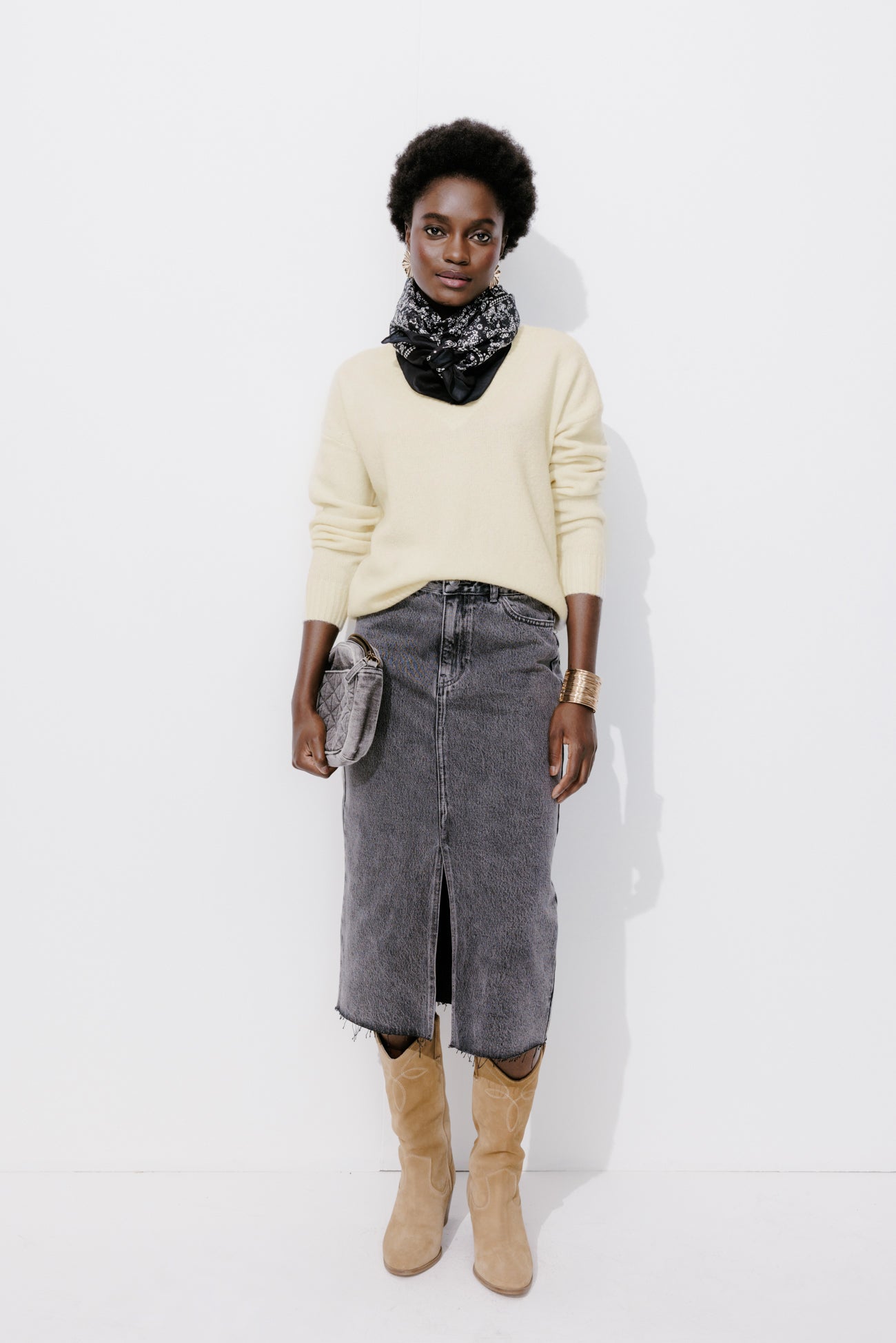 Pull - Pull (55 - 75 cm) - Ecru