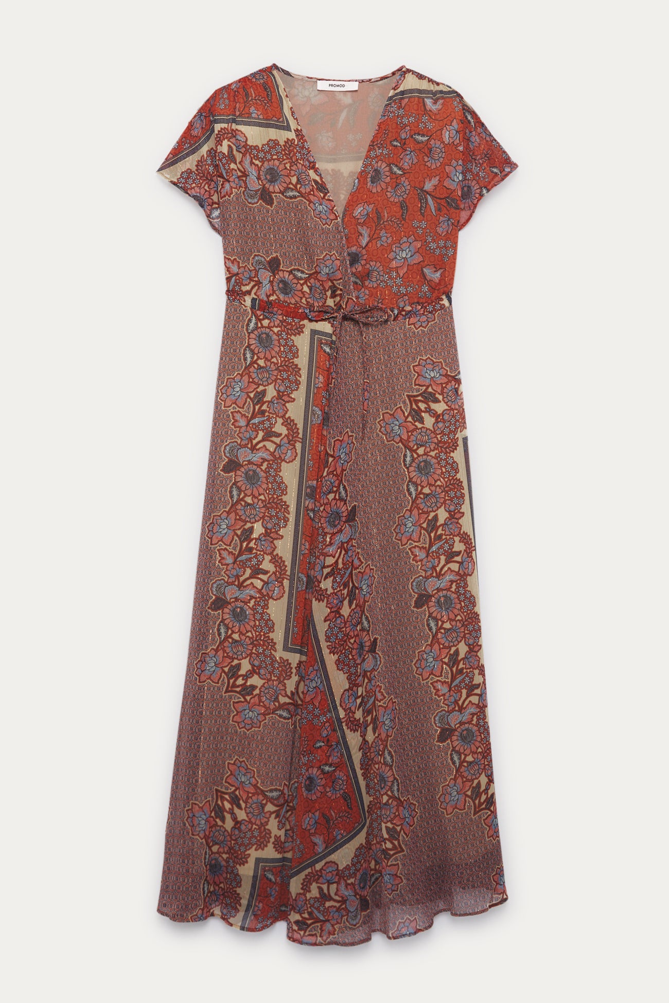 ELEONOR patterned dress - Ecru print