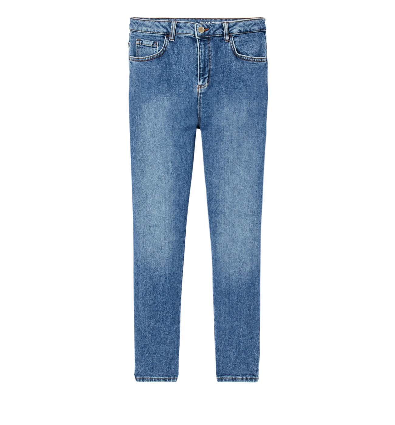 EMILE high-waist skinny jeans - Rinse denim