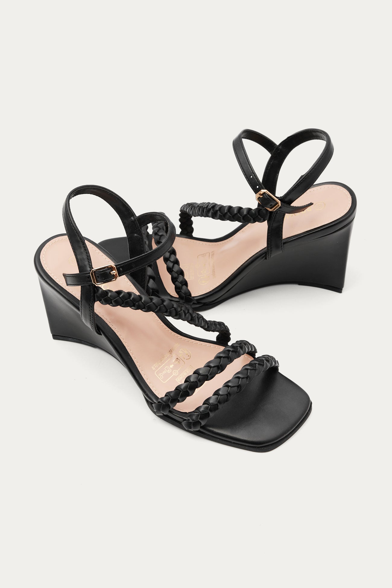 Wedge sandals - Black