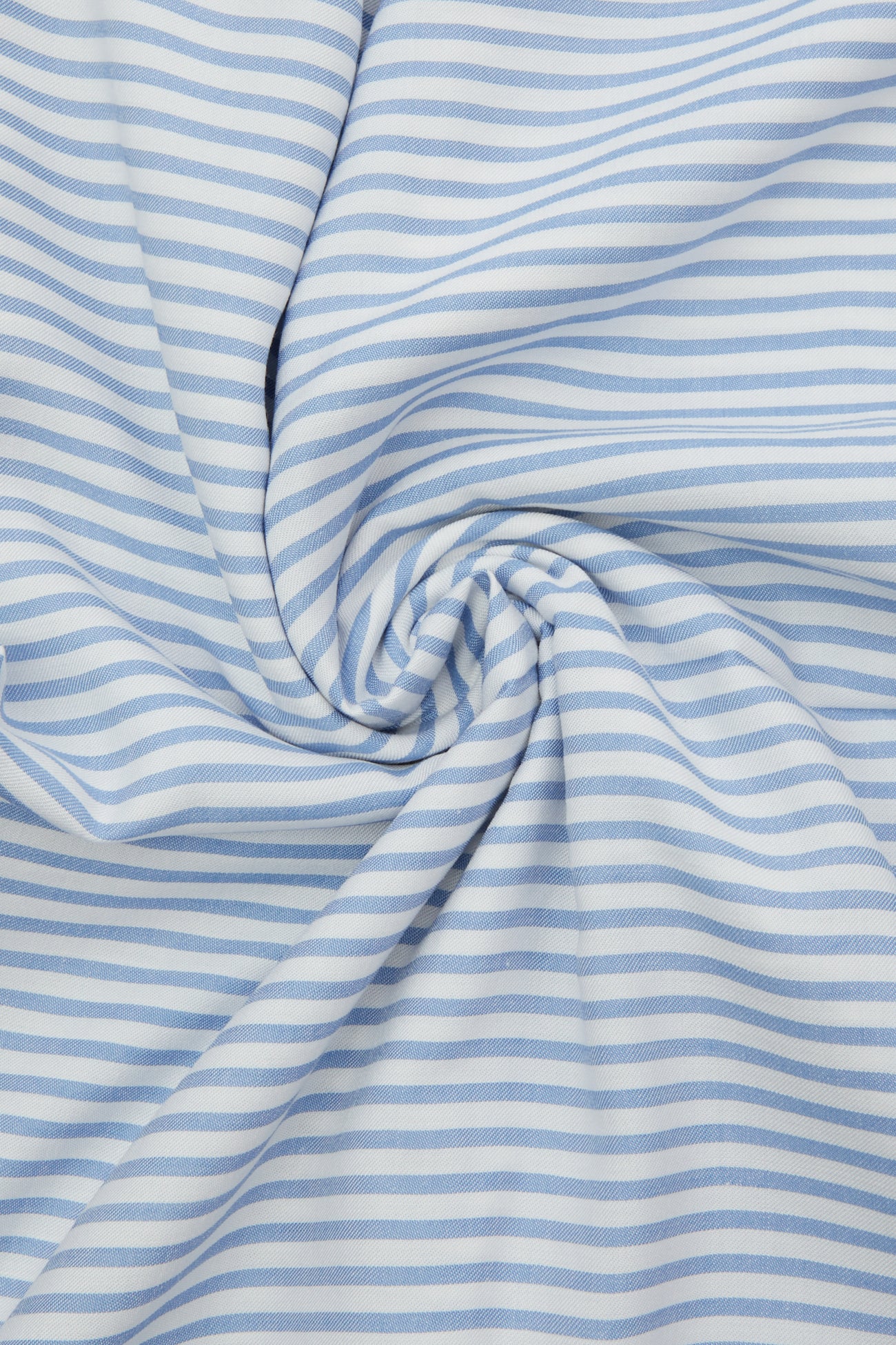 3m striped viscose fabric - Blue stripes