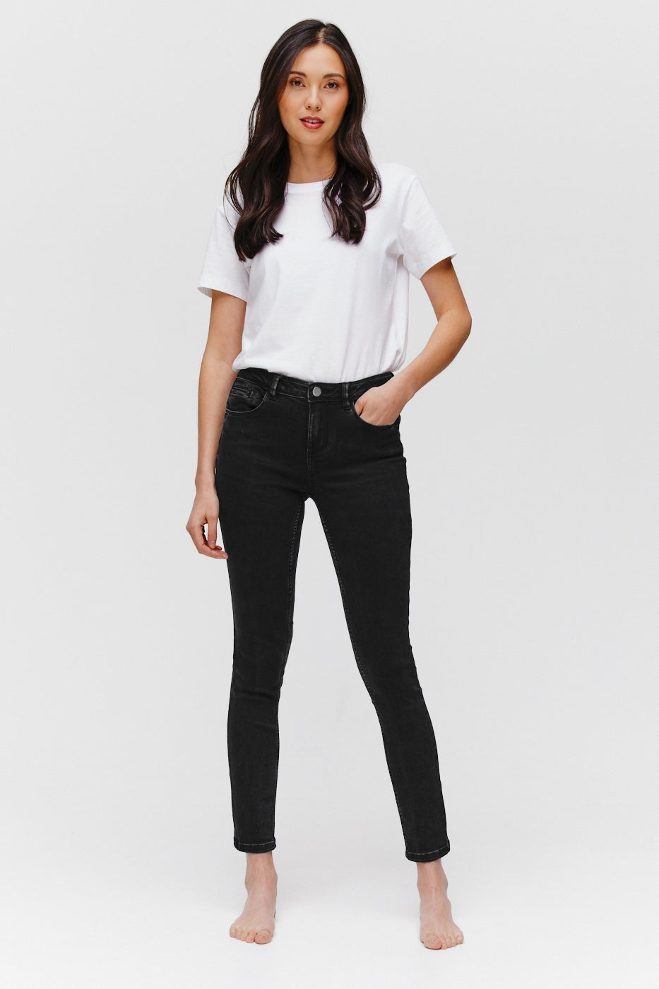 ERNEST push-up skinny jeans - Denim