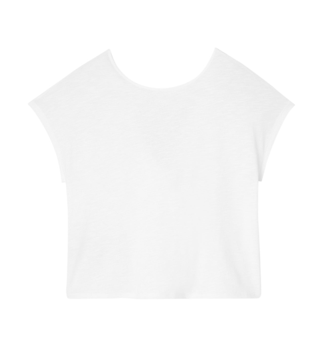 Low-back cotton top - Pink