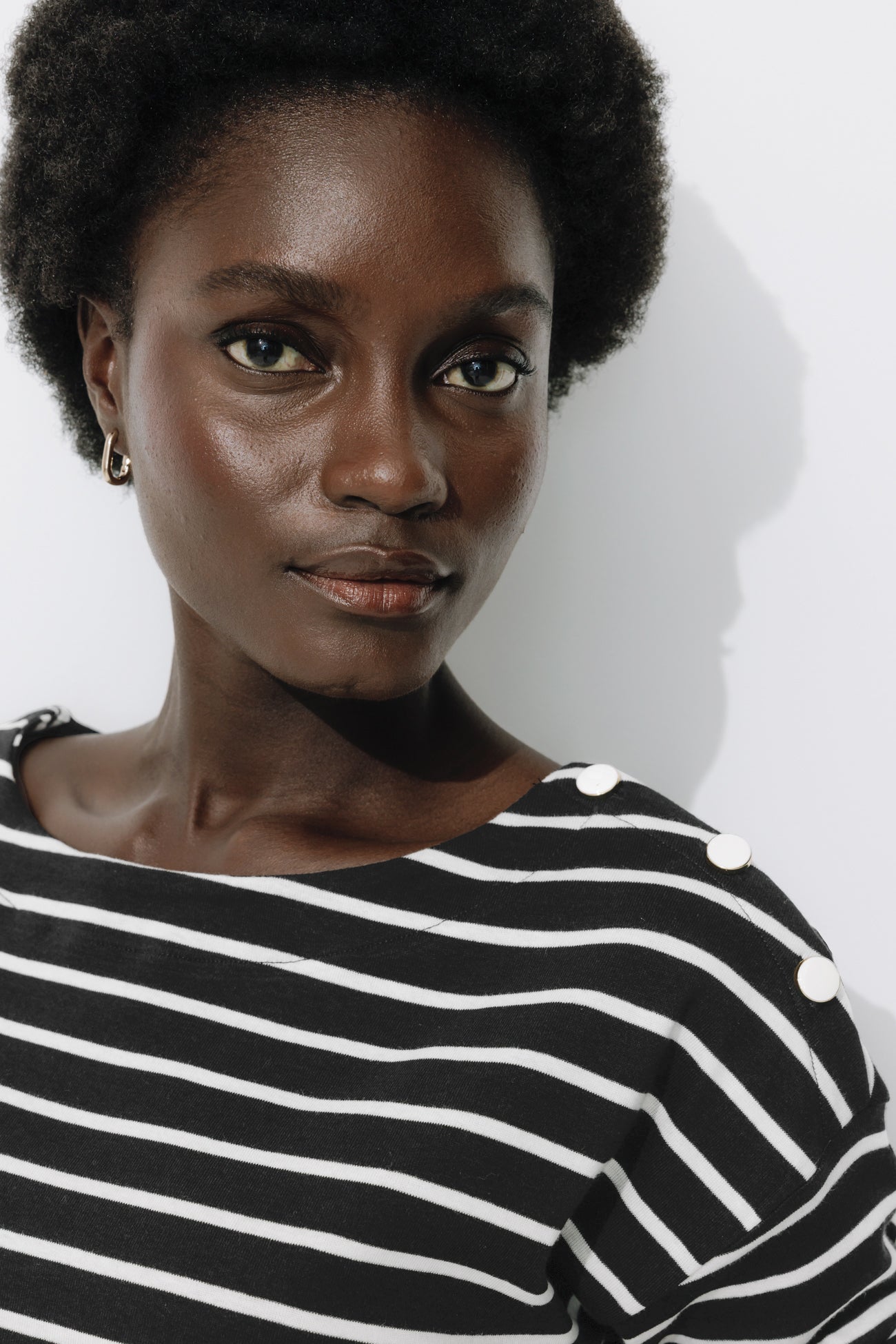 Sailor striped t-shirt - Navy blue stripes