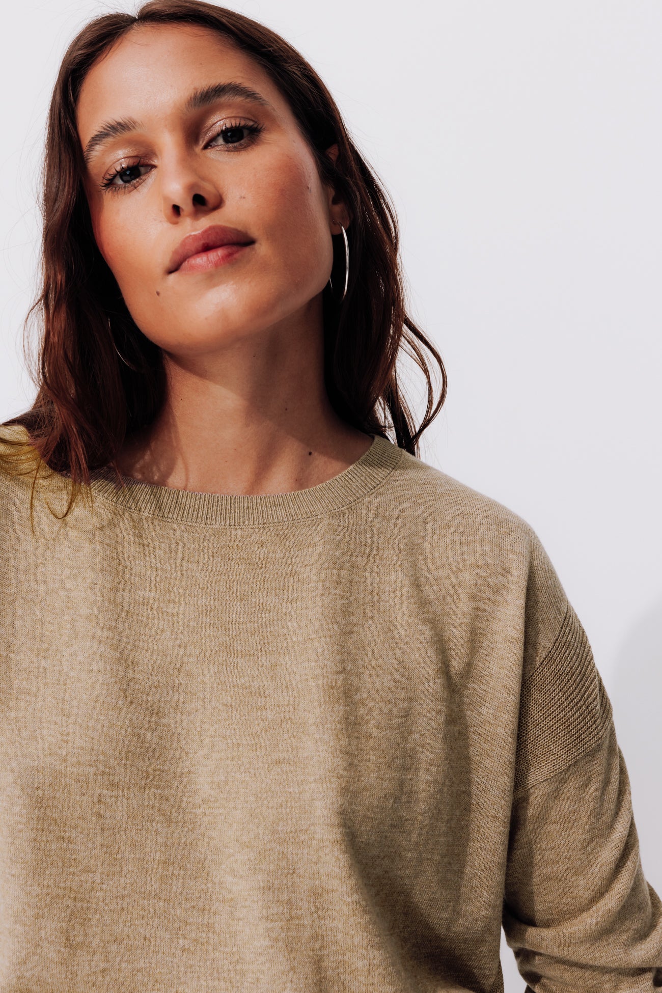 Lightweight jumper - Sand