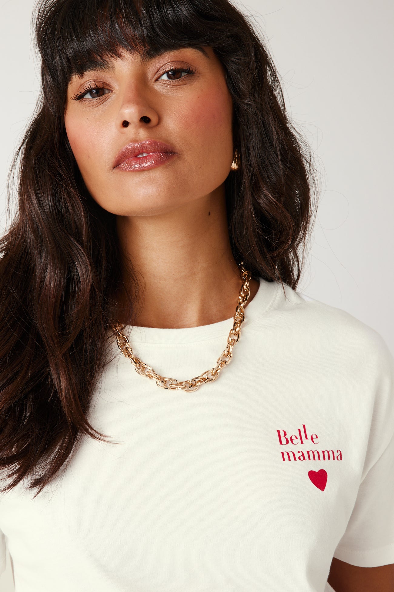 Mother's Day t-shirt - Ecru print