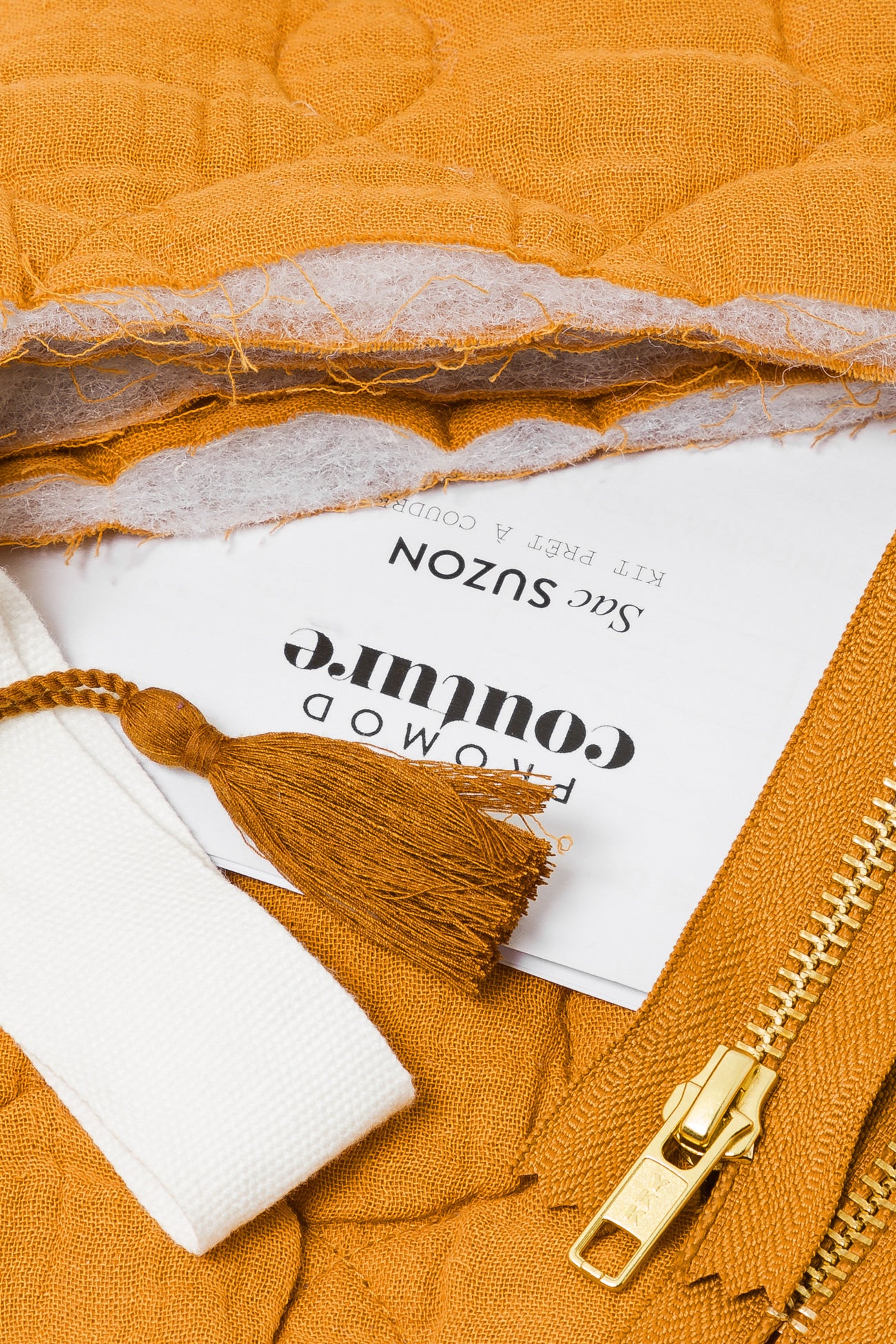 SUZON sewing bag kit - Black print