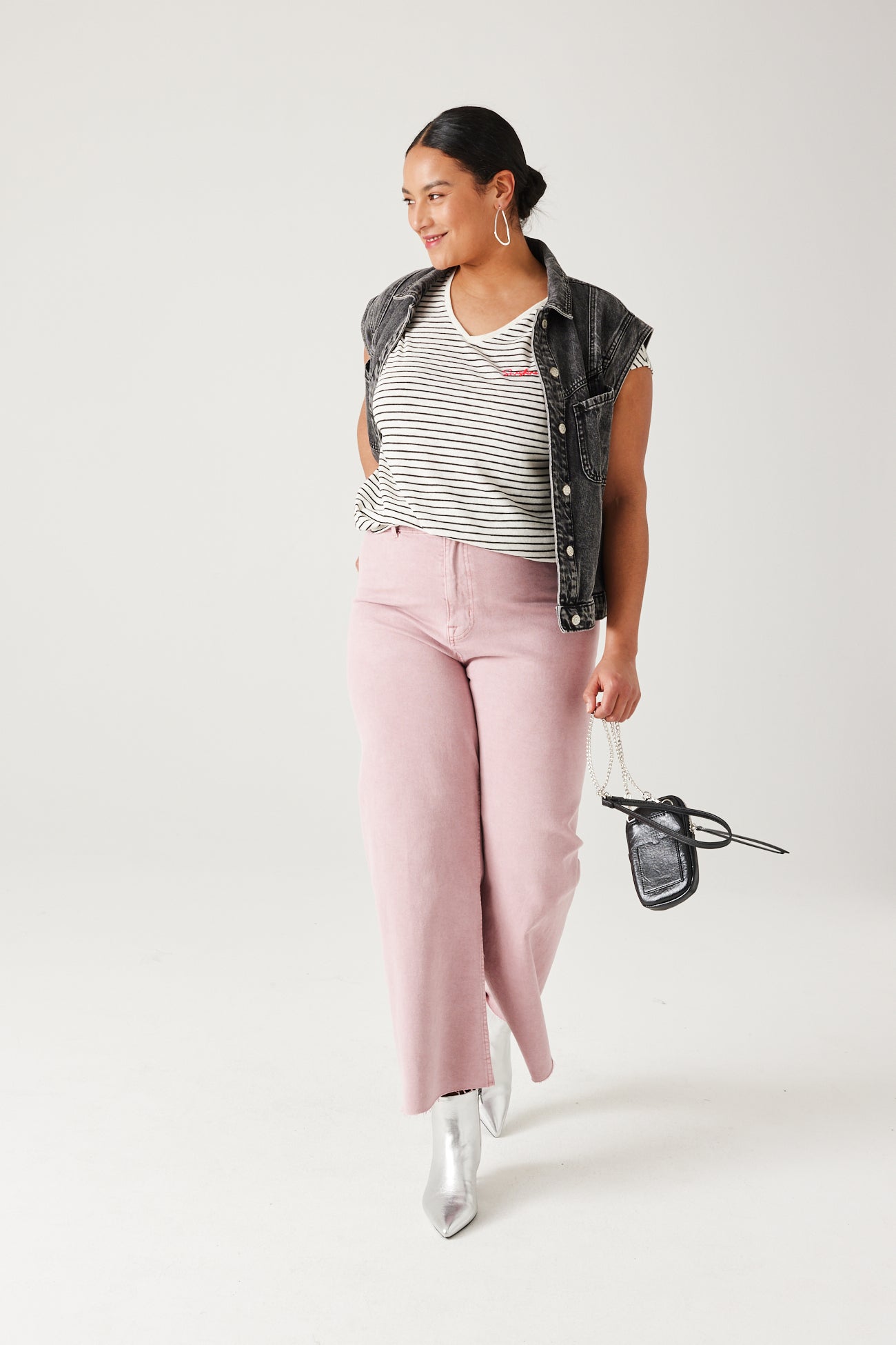 Nautical top - Navy blue stripes