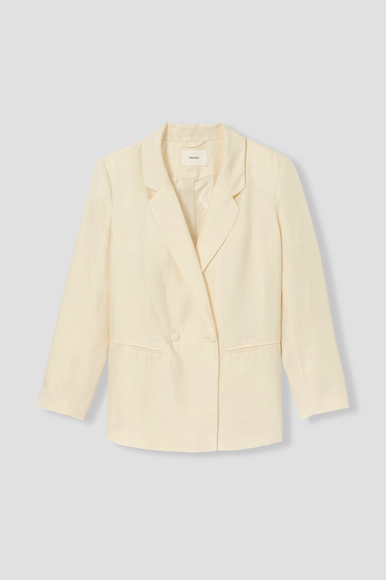 Lyocell tailored jacket - Black