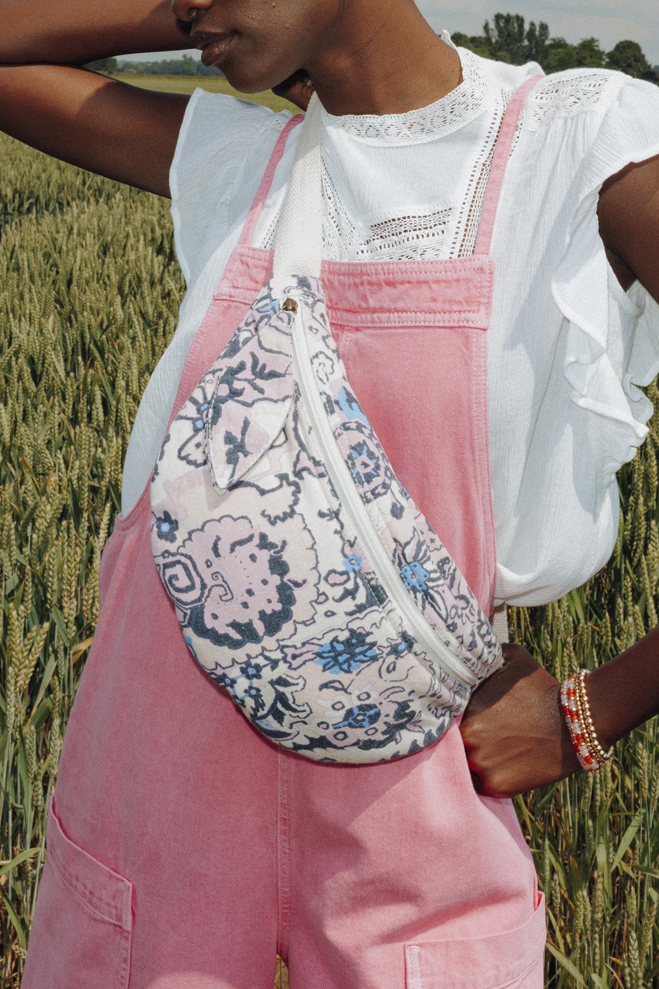 Patterned banana bag - Multicolour print