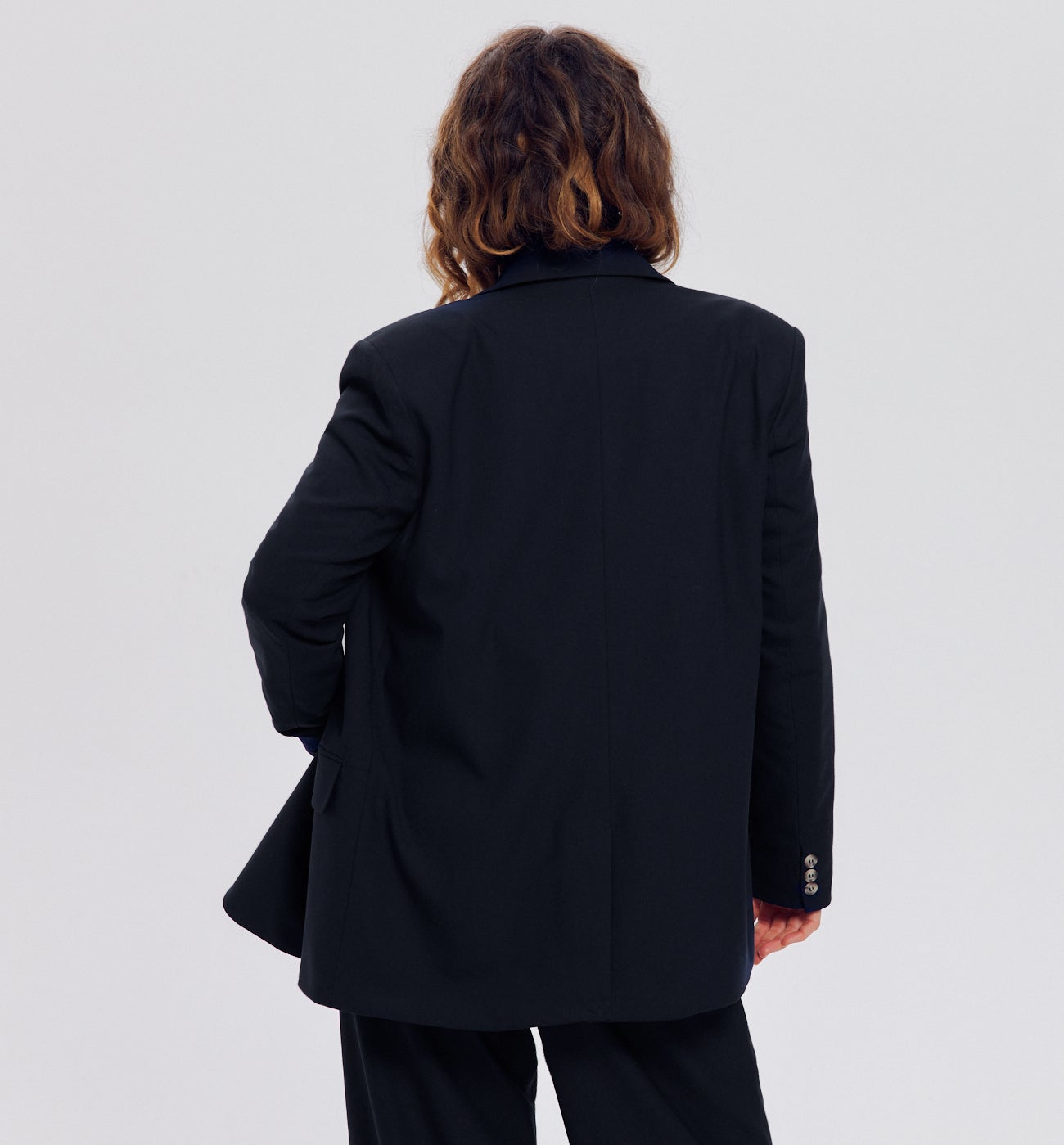 Tailored jacket - Navy blue