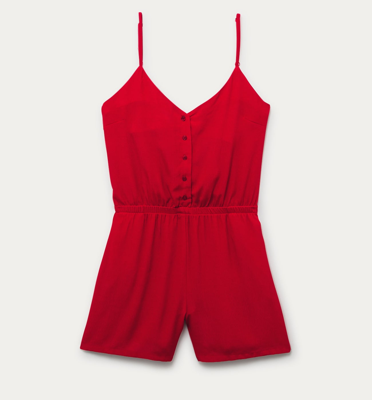 Shorts jumpsuit - Red