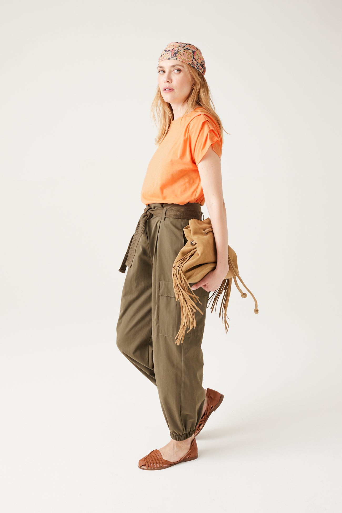 Plain t-shirt - Orange