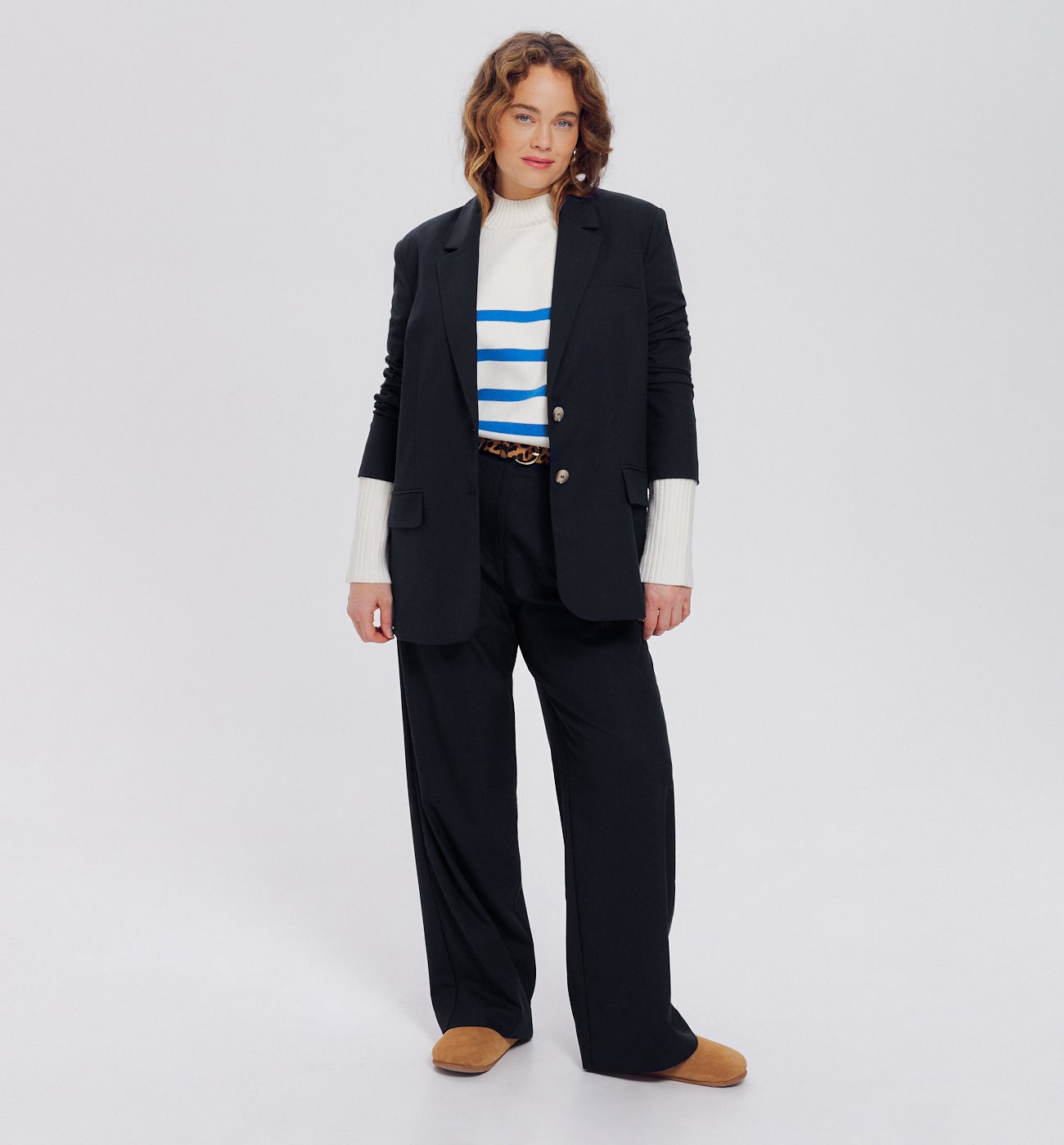 Tailored jacket - Navy blue