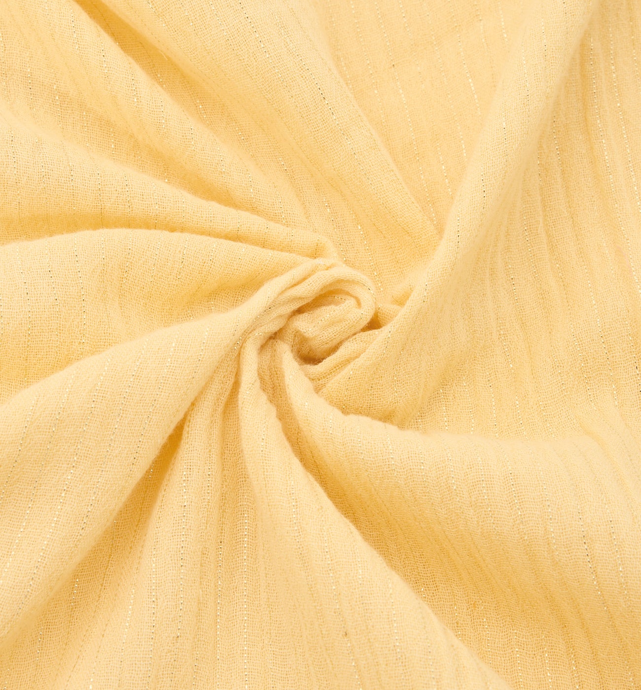 Cotton gauze fabric cut - Yellow