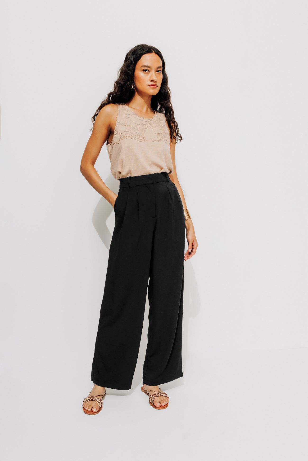 Suit trousers - Black