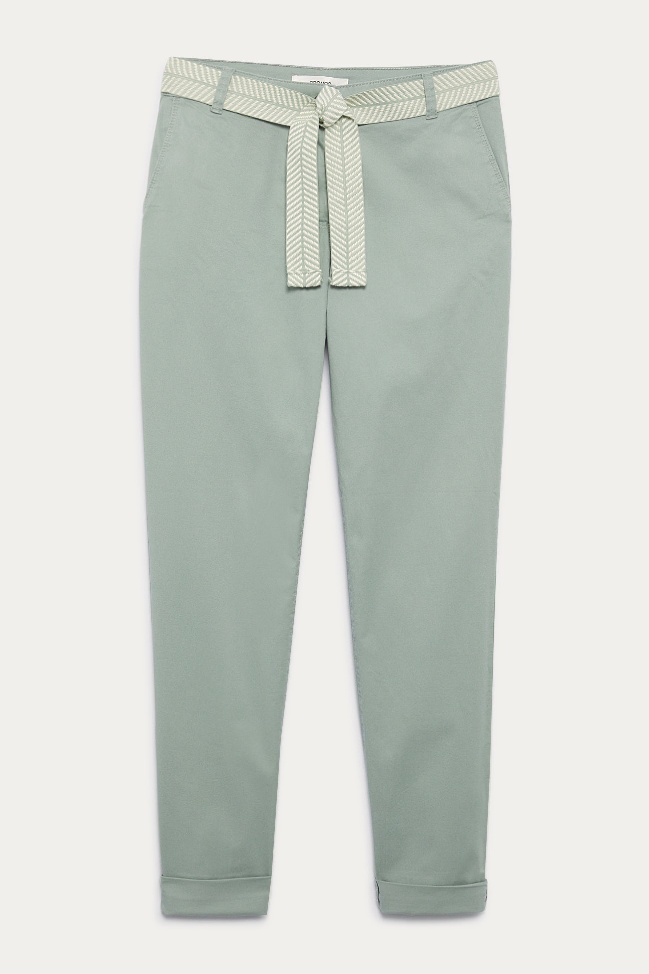 Belted chinos - Ochre