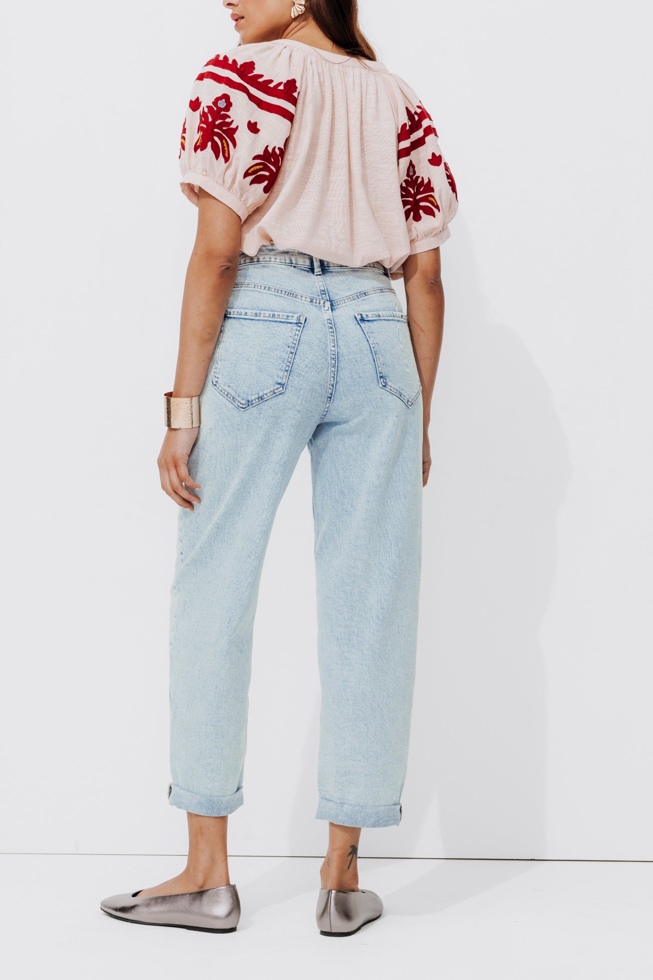 OSCAR slouchy jeans - Medium denim