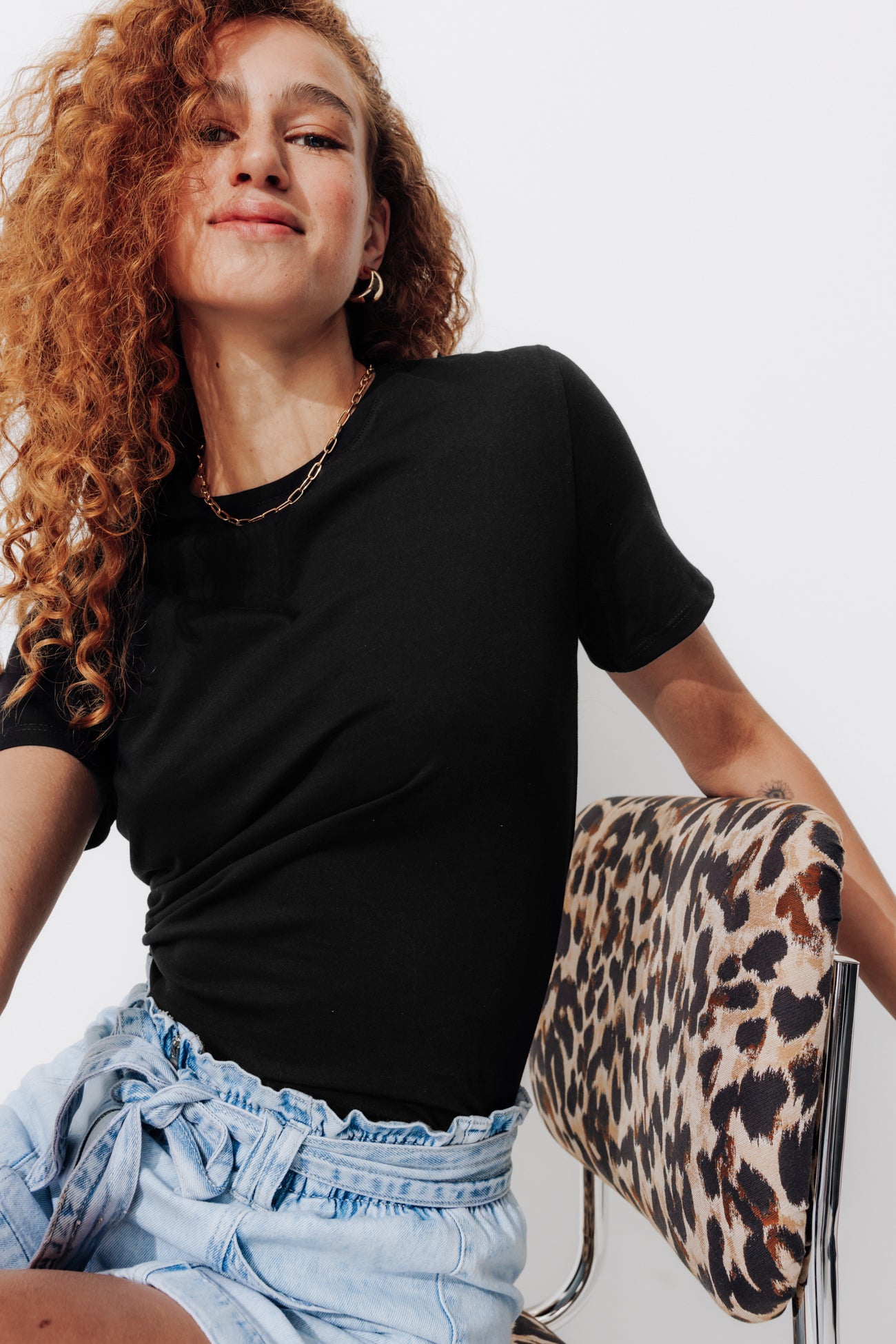 Eco-design round-neck t-shirt - White