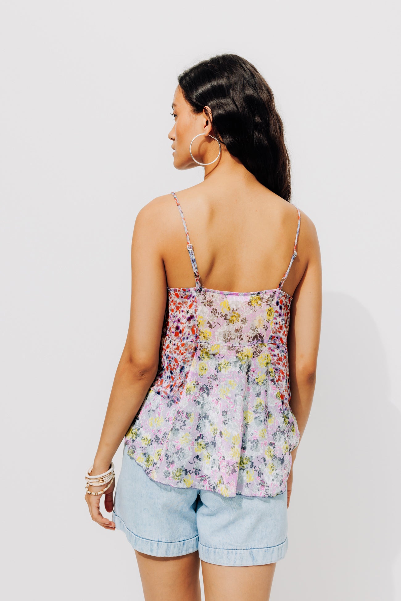 Floral top - Multicolour print