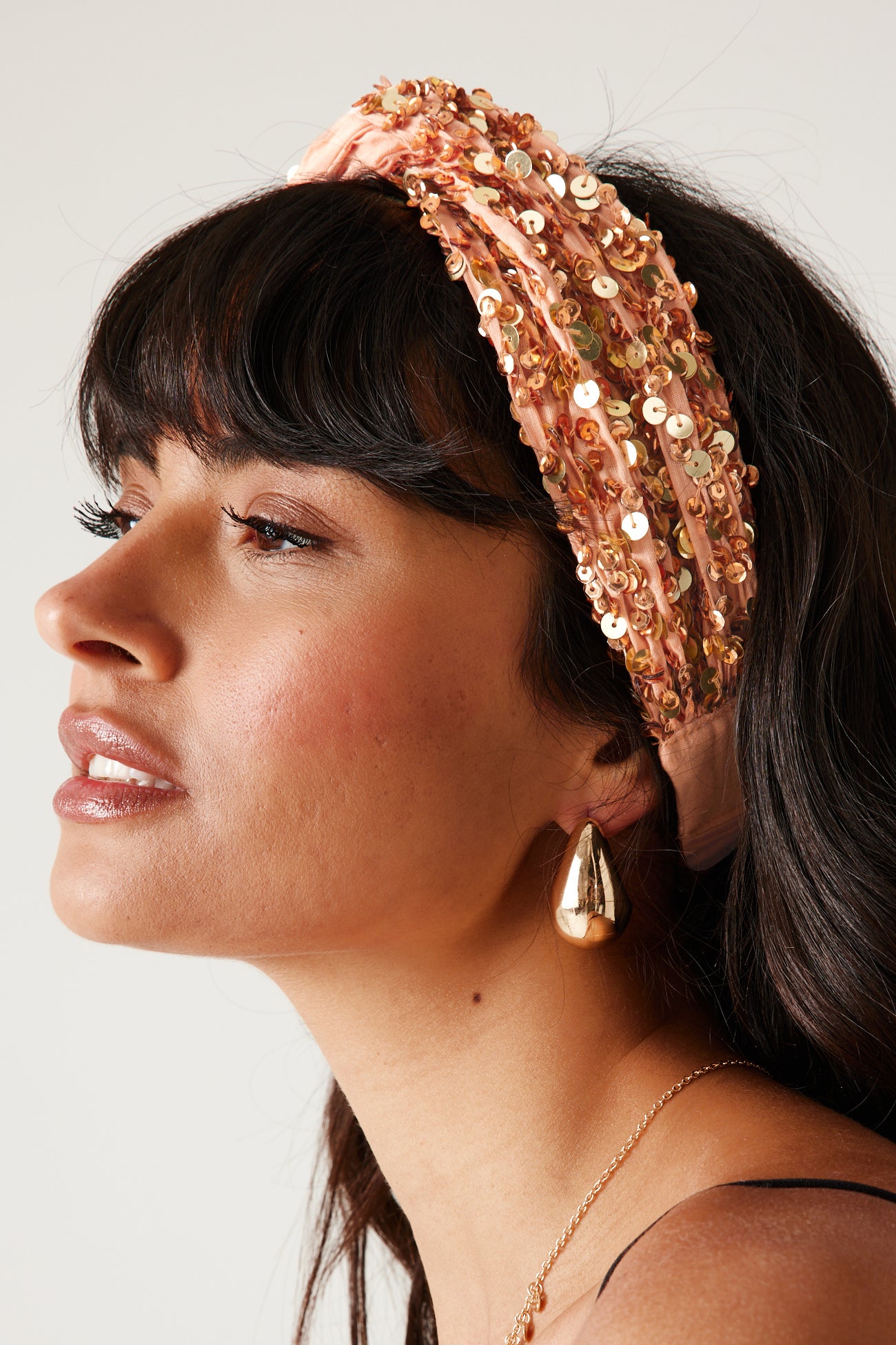 Glitzy headband - Pink