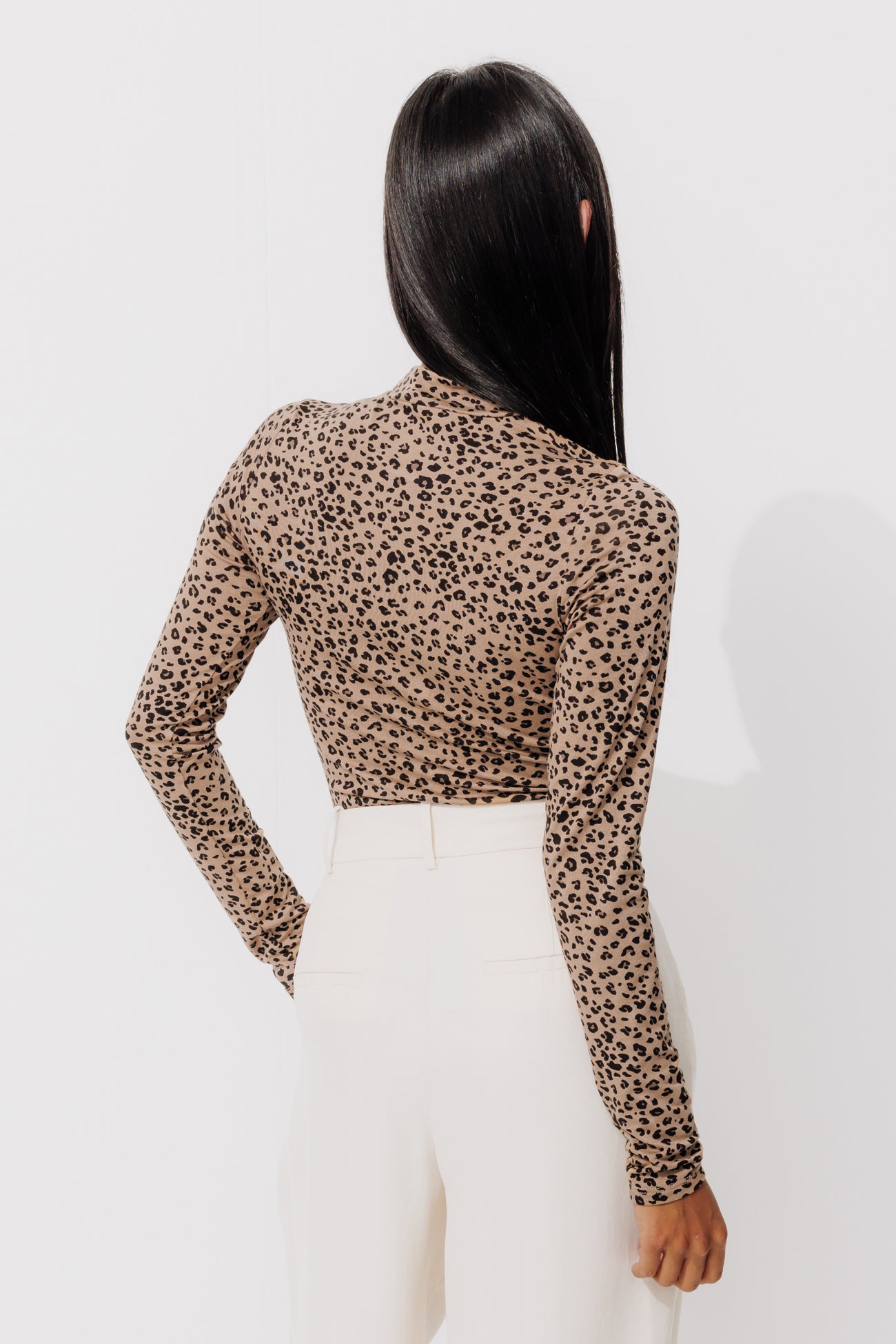 Tee Shirt - T-shirt (55-65) - Chestnut brown print