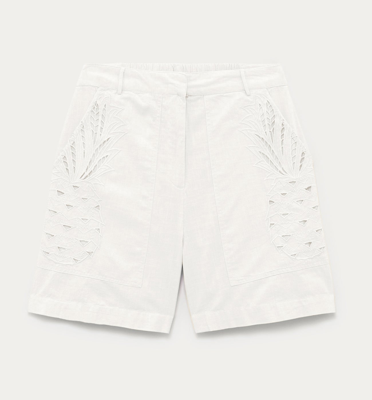 Pineapple shorts - Ecru
